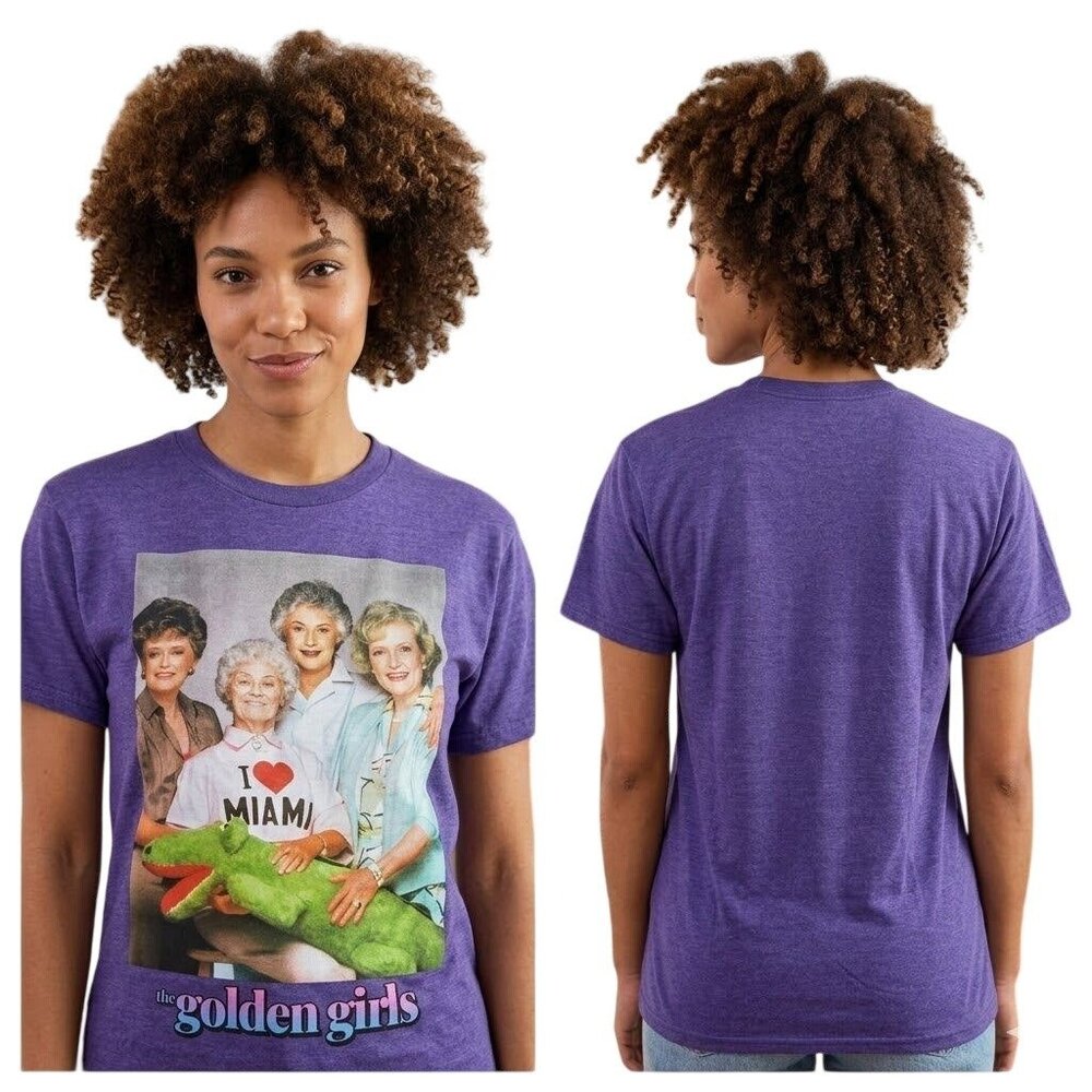 NWT ABC Studios Womens The Golden Girls T-Shirt Medium Short Sleeve Graphic Tee